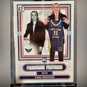 Paige Bueckers Basketball Card Franchise Features Rookie Card #16 Dallas Wings